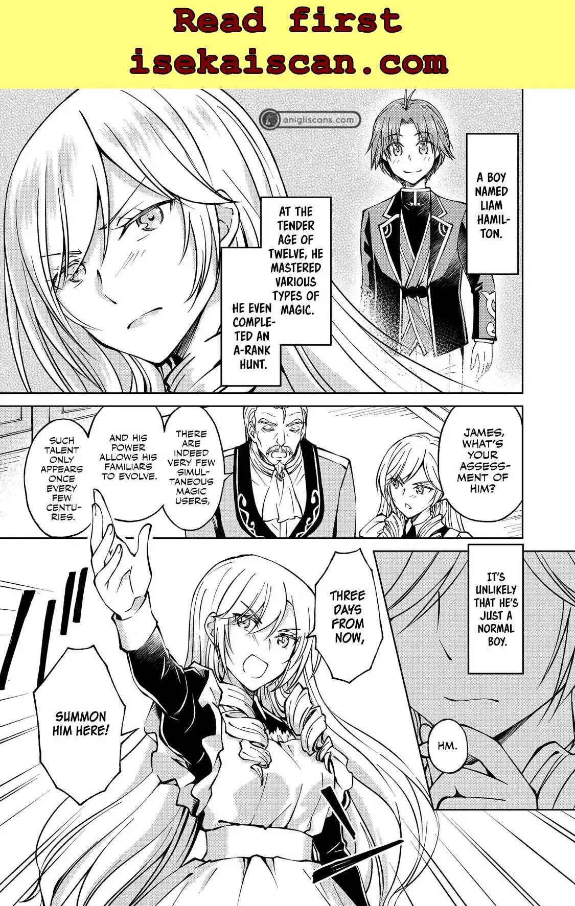 My Noble Family Is Headed for Ruin, so I May as Well Study Magic in My Free Time Chapter 7.1 — Page 2