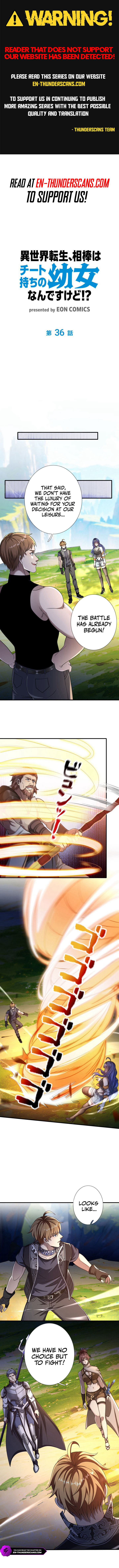 My Otherworldly Reincarnation With a Overpowered Girl as My Companion Chapter 36 — Page 1