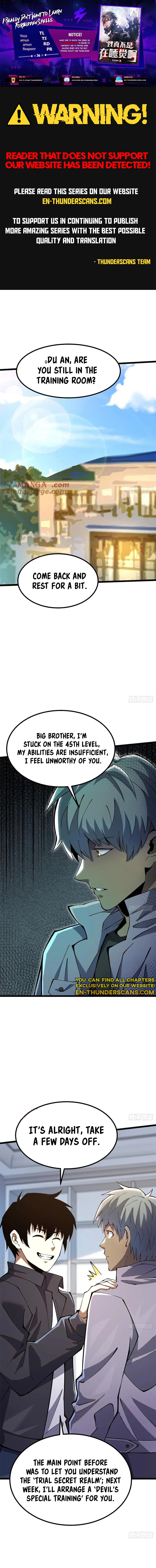 My Reluctant Journey into Forbidden Spells Chapter 36 — Page 1
