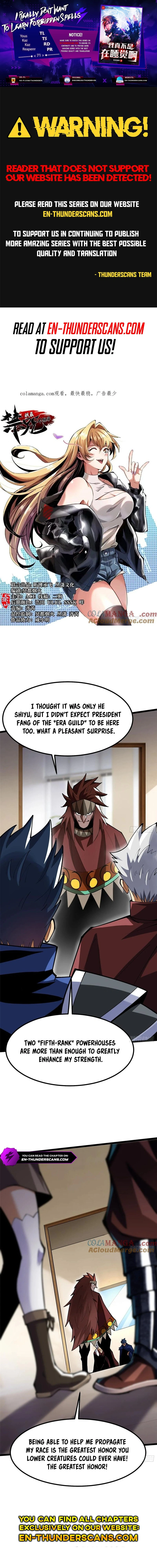 My Reluctant Journey into Forbidden Spells Chapter 71 — Page 1