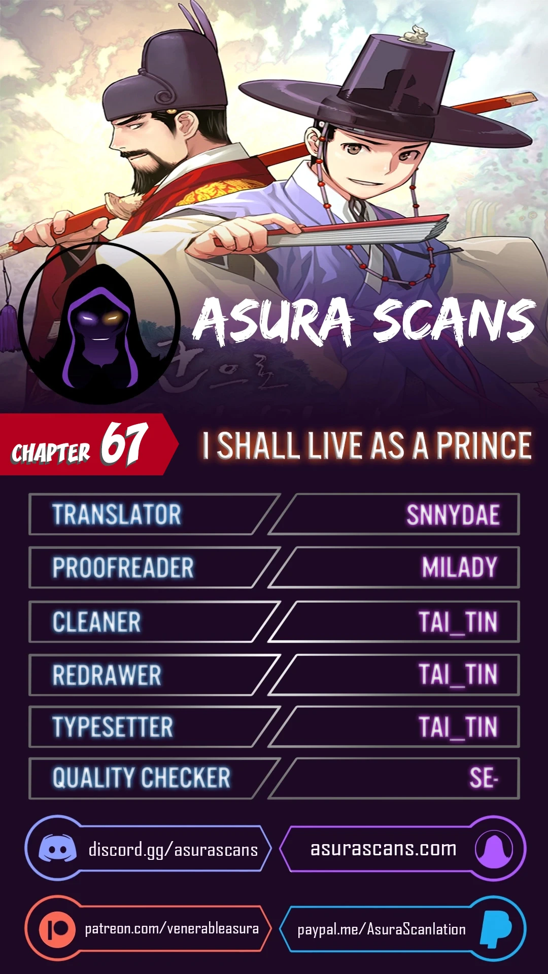 My Royal Awakening Chapter 67 — Page 1