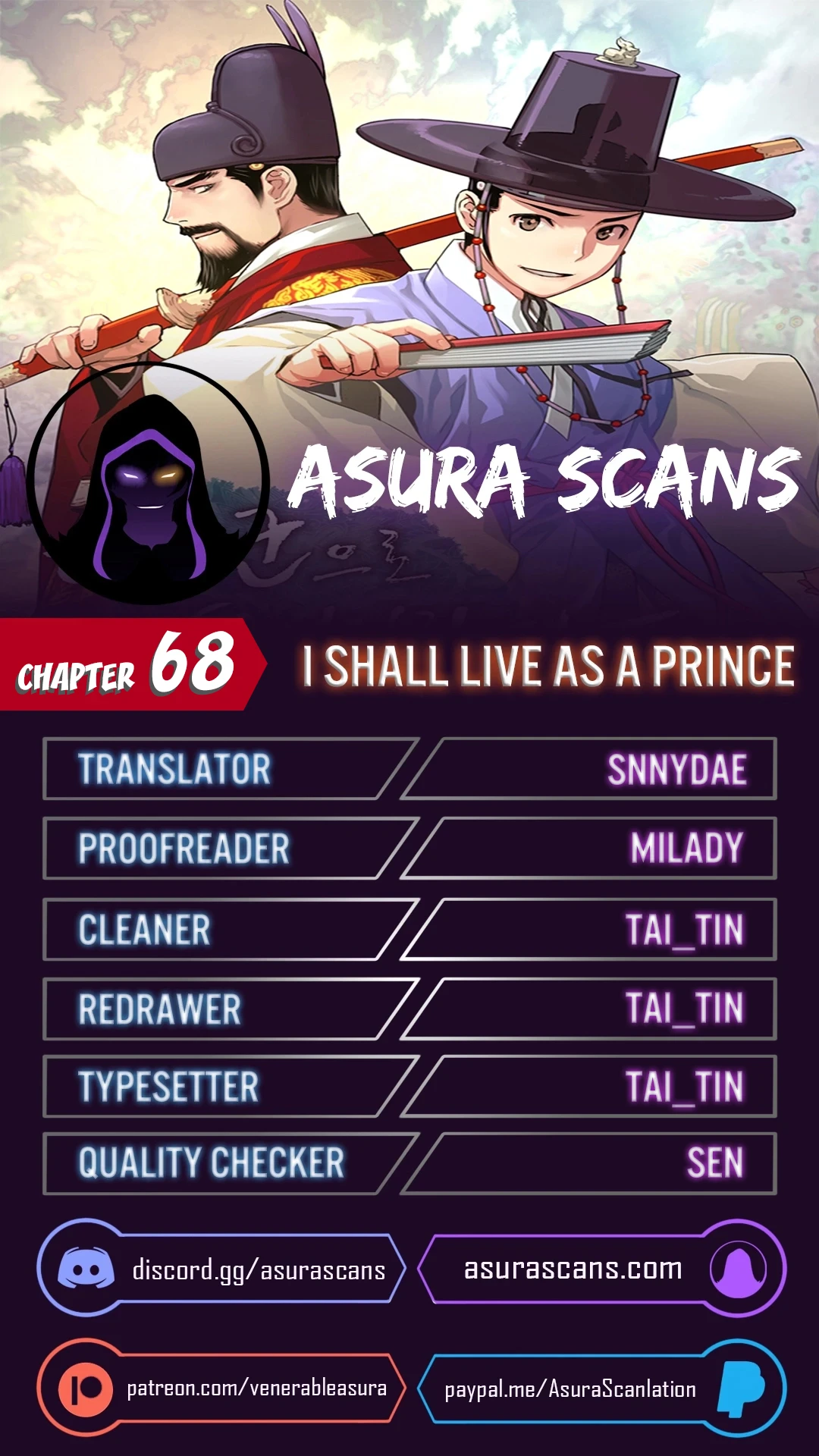 My Royal Awakening Chapter 68 — Page 1