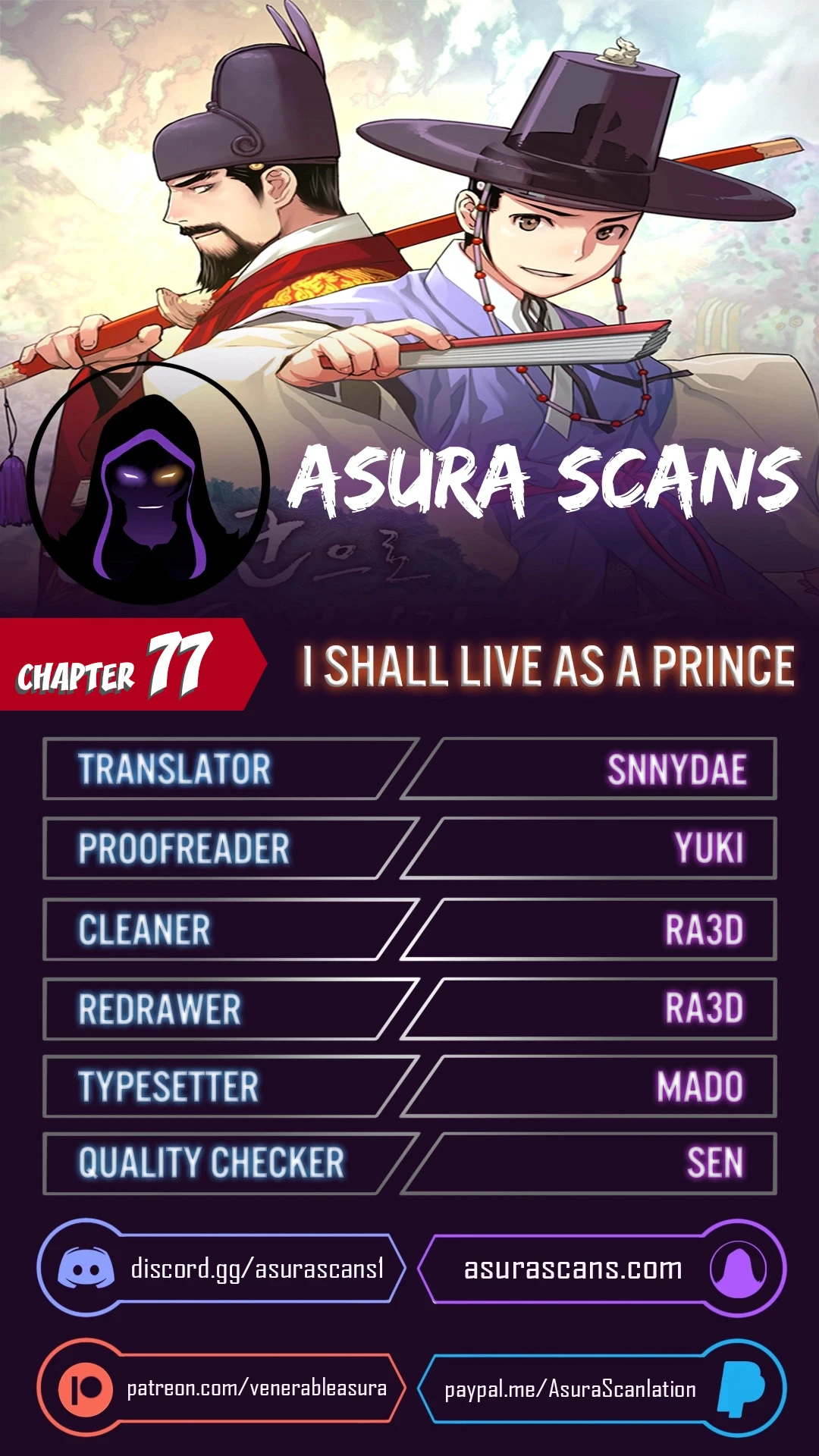 My Royal Awakening Chapter 77 — Page 1