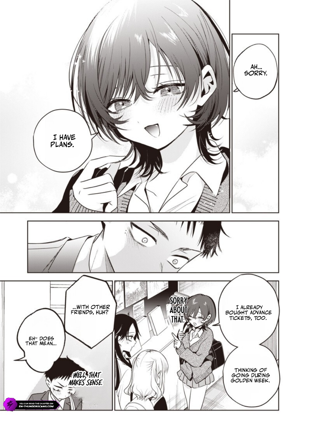 My Unpredictable Ex Is My Senpai Chapter 7 — Page 10