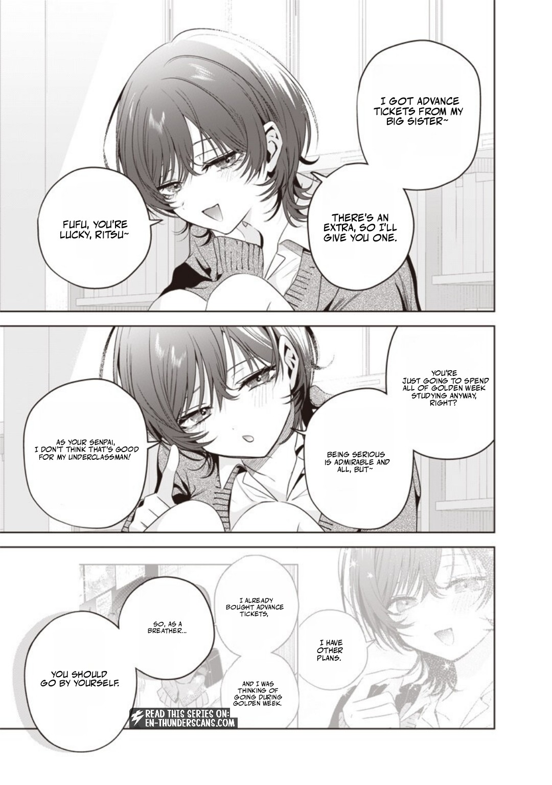 My Unpredictable Ex Is My Senpai Chapter 8 — Page 10