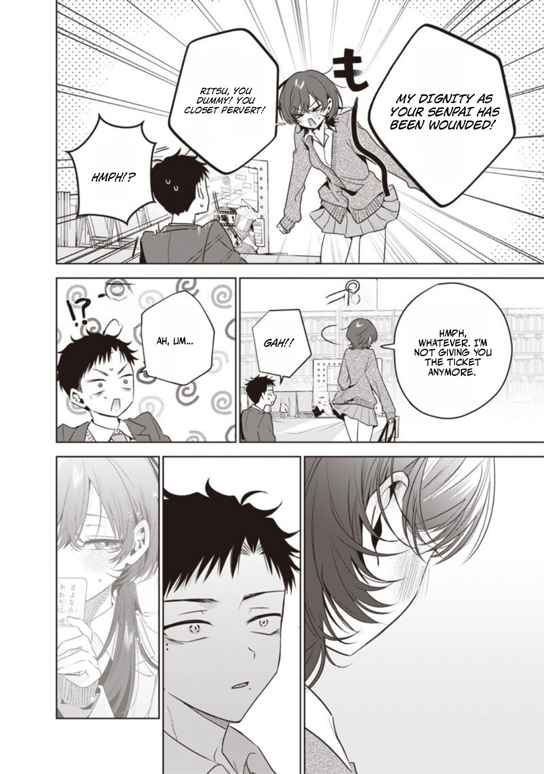 My Unpredictable Ex Is My Senpai Chapter 8 — Page 13
