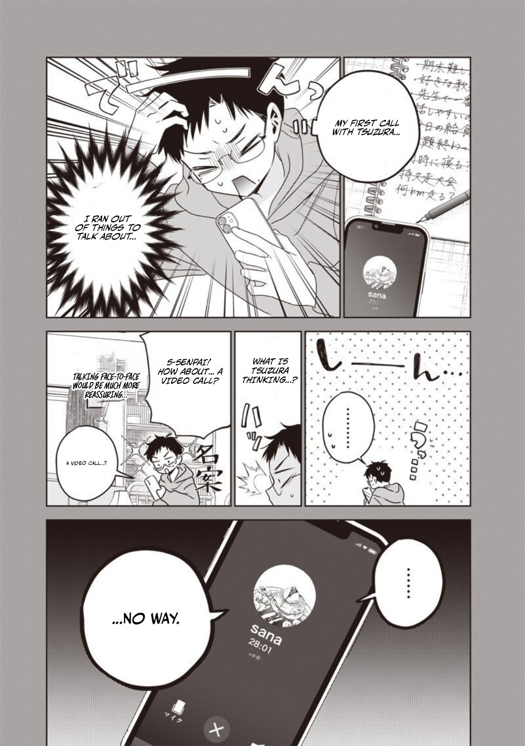 My Unpredictable Ex Is My Senpai Chapter 9 — Page 8