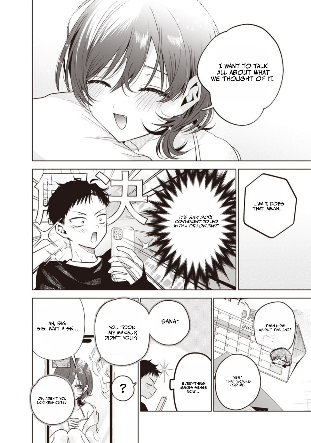 My Unpredictable Ex Is My Senpai Chapter 9 — Page 15