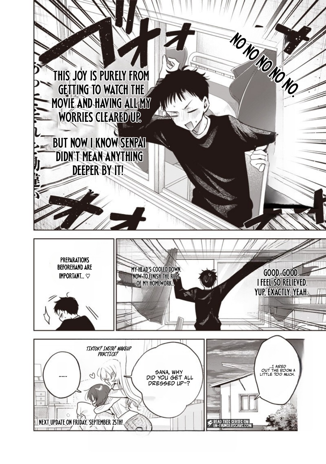 My Unpredictable Ex Is My Senpai Chapter 9 — Page 17