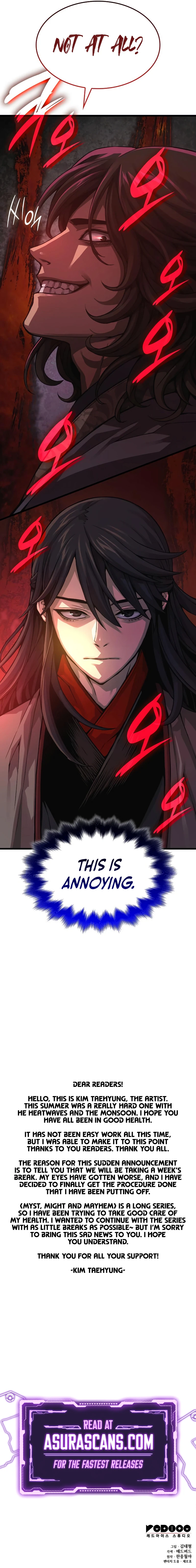 Myst, Might, Mayhem Chapter 90 — Page 15