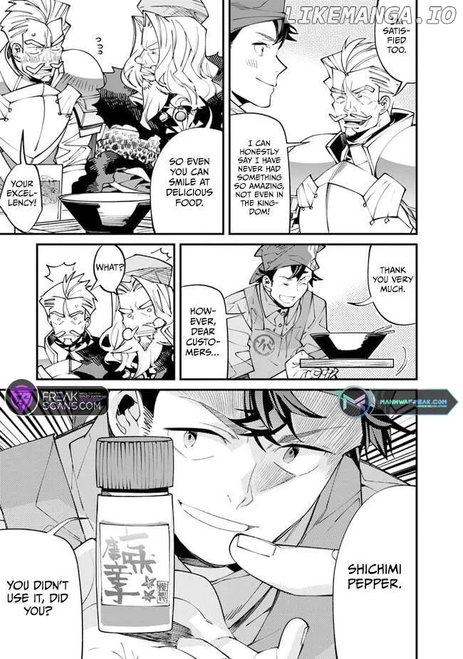 Nadai Tsuji Soba Isekaiten Chapter 1 — Page 59