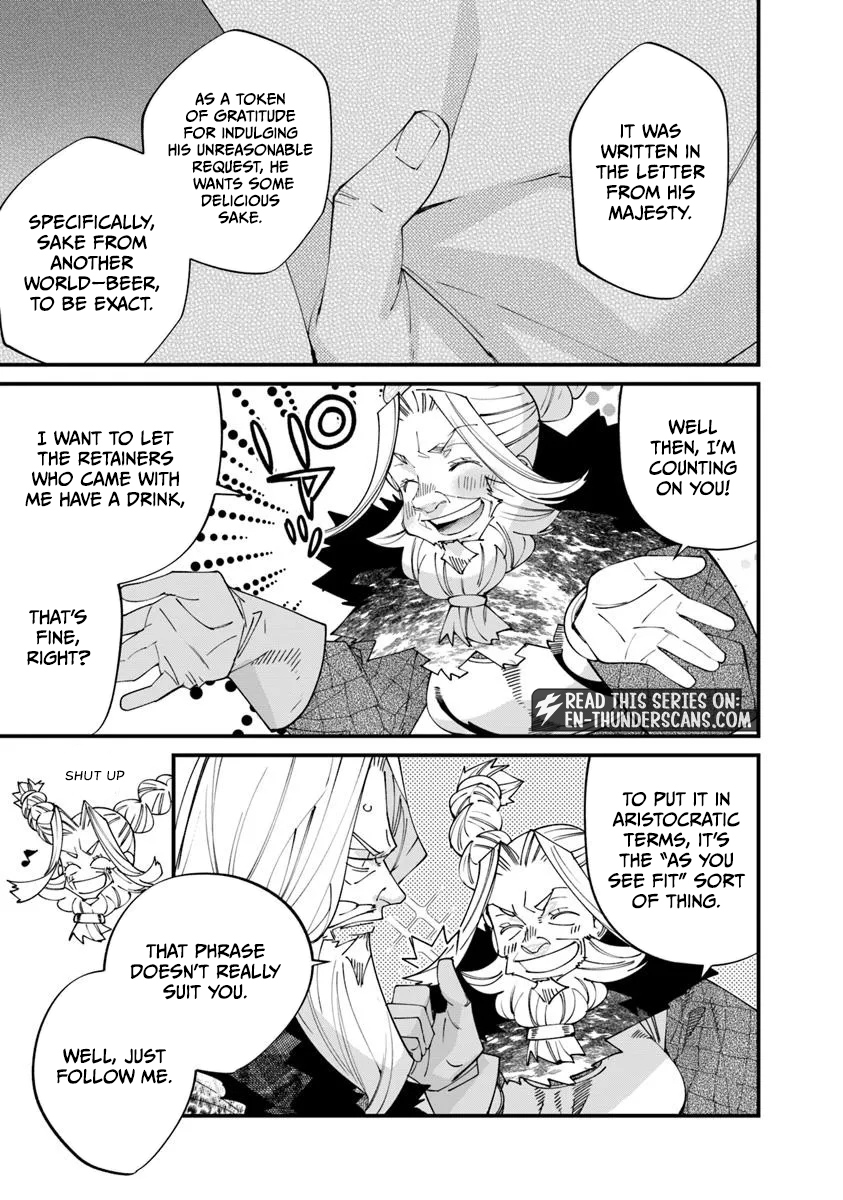 Nadai Tsuji Soba Isekaiten Chapter 14.1 — Page 7