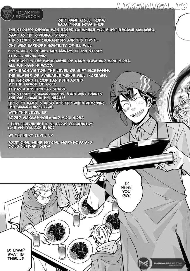 Nadai Tsuji Soba Isekaiten Chapter 3 — Page 23