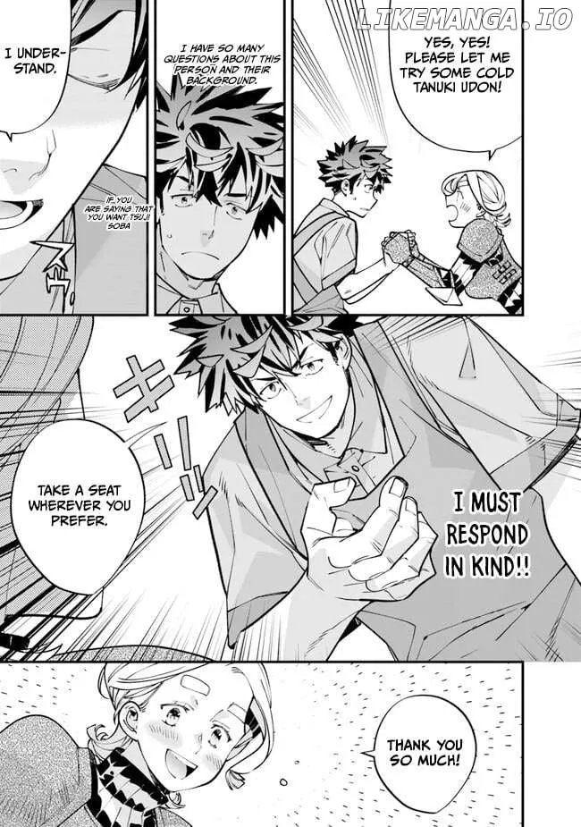Nadai Tsuji Soba Isekaiten Chapter 4 — Page 8