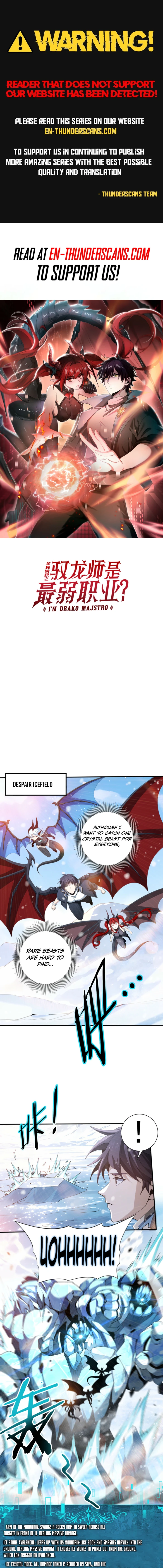 National Job Change: I'm Stuck as the Weakest Dragon Tamer?! Chapter 219 — Page 1