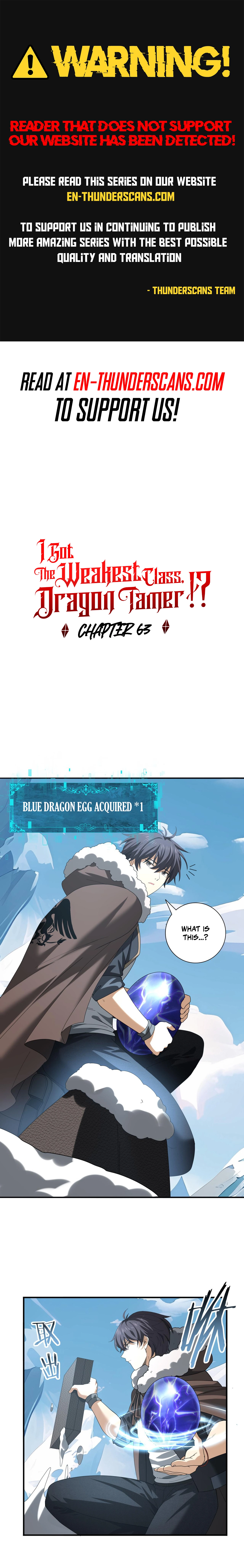 National Job Change: I'm Stuck as the Weakest Dragon Tamer?! Chapter 63 — Page 1