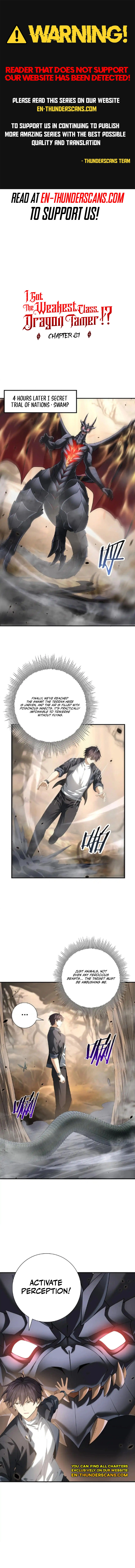National Job Change: I'm Stuck as the Weakest Dragon Tamer?! Chapter 81 — Page 1