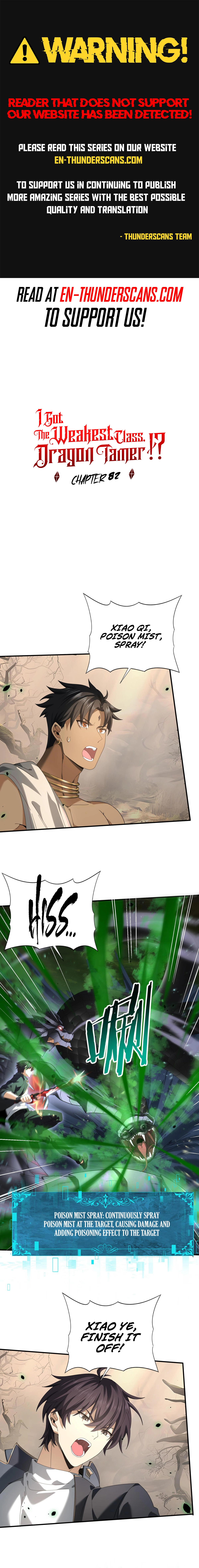 National Job Change: I'm Stuck as the Weakest Dragon Tamer?! Chapter 82 — Page 1