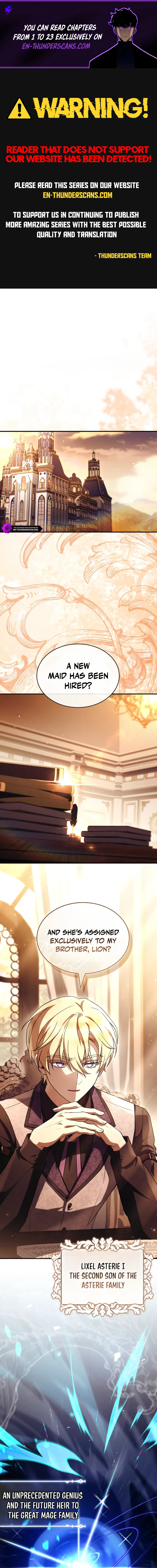 Never Mind the Heir, I'll Focus On Healing Chapter 8 — Page 1