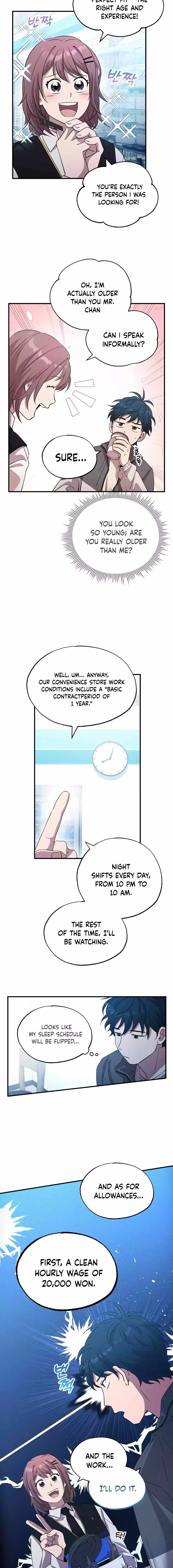 Night Shift in Another World Chapter 01 — Page 8