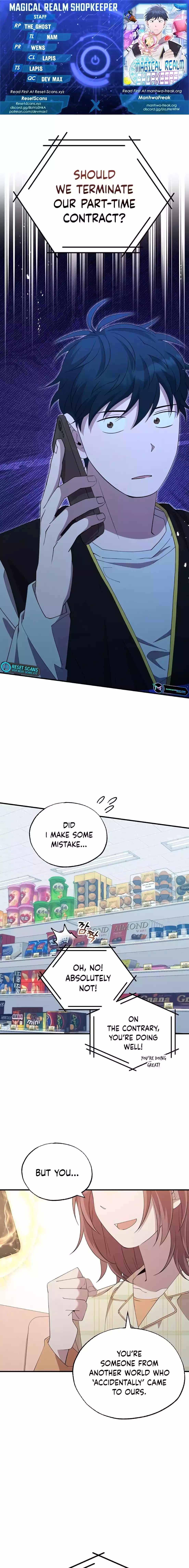 Night Shift in Another World Chapter 04 — Page 1