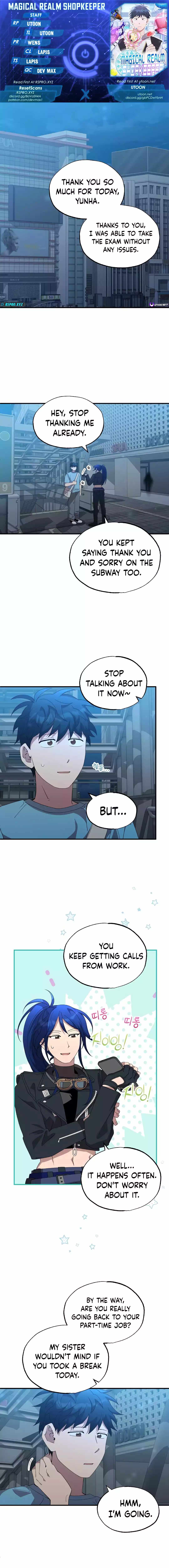 Night Shift in Another World Chapter 37 — Page 1