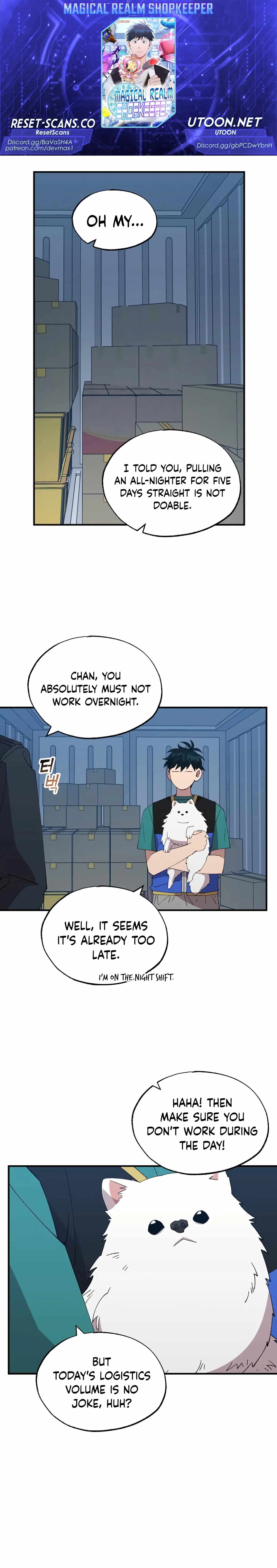 Night Shift in Another World Chapter 59 — Page 1