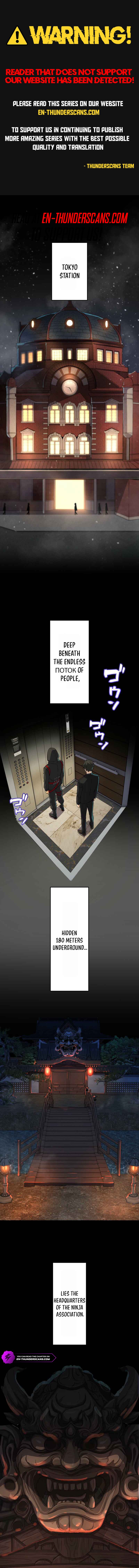 Ninja Royale ~Ji o Koeta Saikyou no Ninja~ Chapter 9 — Page 1