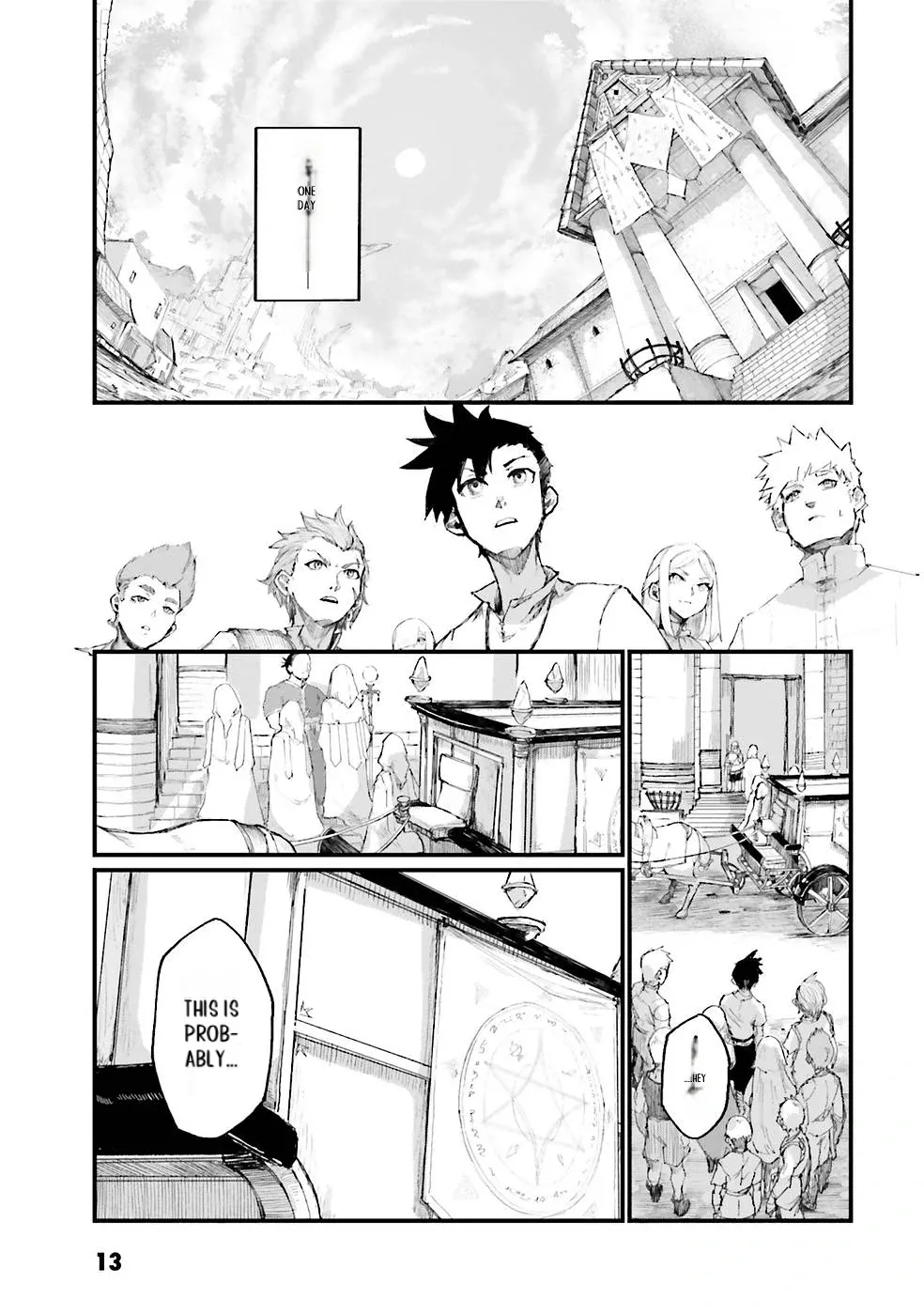 Noroma Mahou to Yobareta Mahoutsukai wa Juuryoku Mahou de Musou suru - Mada Juuryoku no Gainen no nai Sekai nite, Shounen wa Banyuuinryoku no Ou to naru Chapter 1 — Page 15