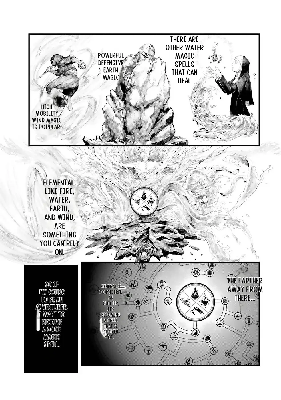 Noroma Mahou to Yobareta Mahoutsukai wa Juuryoku Mahou de Musou suru - Mada Juuryoku no Gainen no nai Sekai nite, Shounen wa Banyuuinryoku no Ou to naru Chapter 1 — Page 21