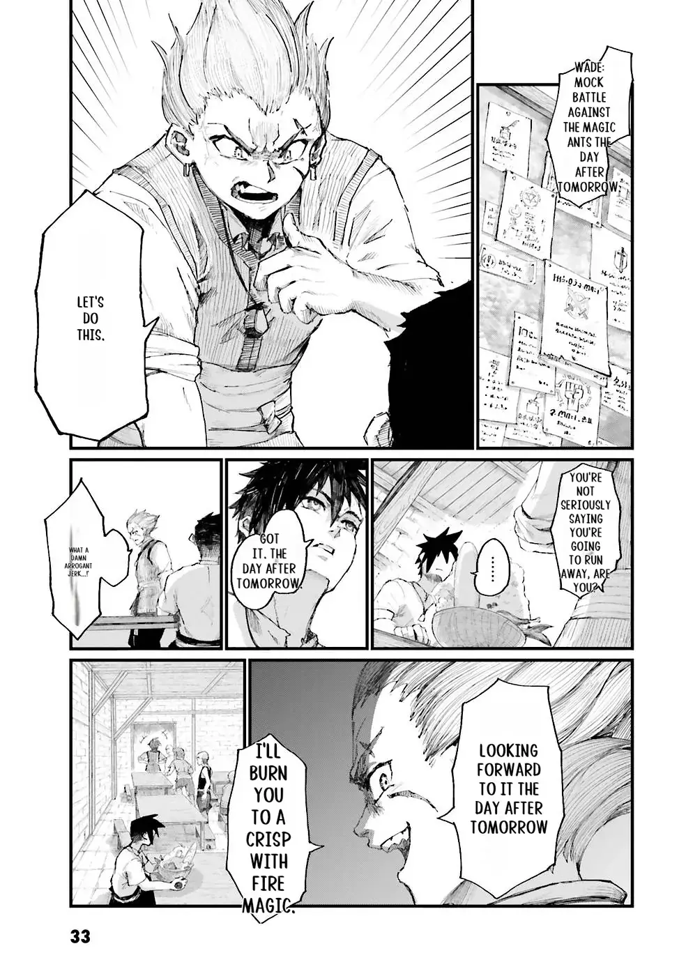 Noroma Mahou to Yobareta Mahoutsukai wa Juuryoku Mahou de Musou suru - Mada Juuryoku no Gainen no nai Sekai nite, Shounen wa Banyuuinryoku no Ou to naru Chapter 1 — Page 35