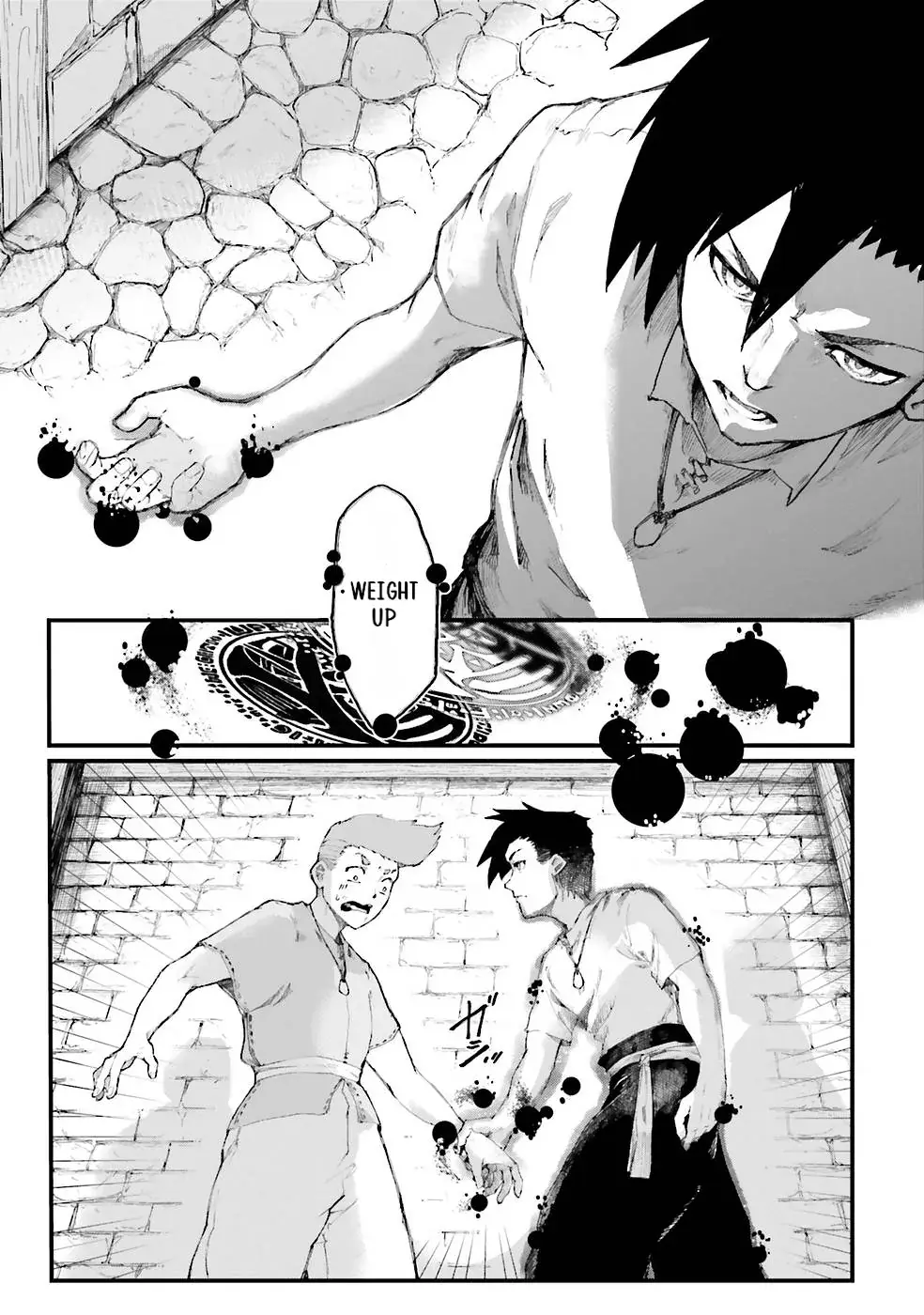Noroma Mahou to Yobareta Mahoutsukai wa Juuryoku Mahou de Musou suru - Mada Juuryoku no Gainen no nai Sekai nite, Shounen wa Banyuuinryoku no Ou to naru Chapter 1 — Page 41