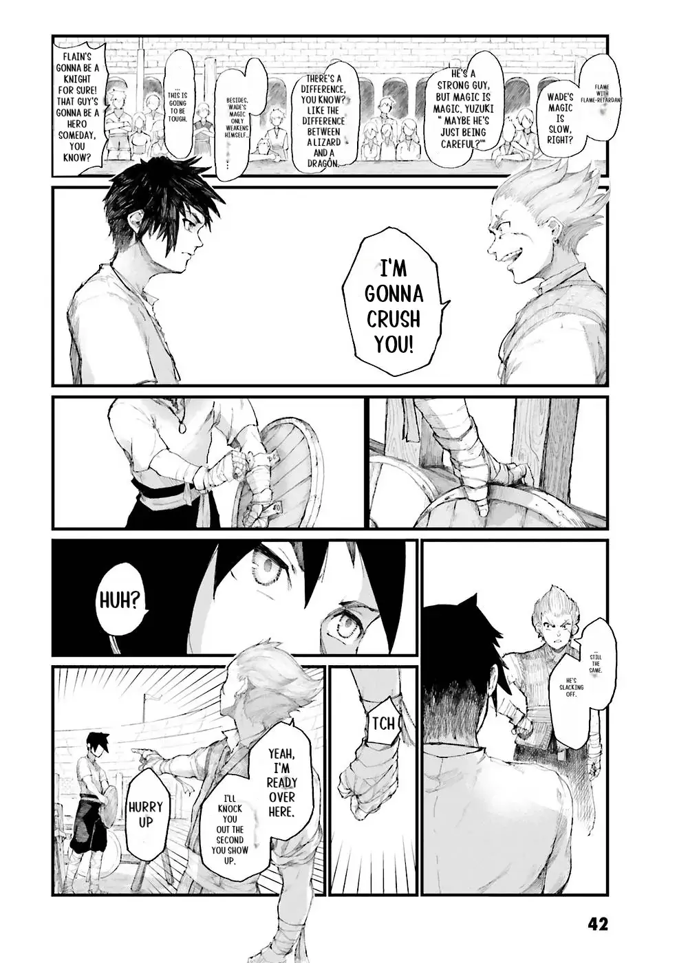Noroma Mahou to Yobareta Mahoutsukai wa Juuryoku Mahou de Musou suru - Mada Juuryoku no Gainen no nai Sekai nite, Shounen wa Banyuuinryoku no Ou to naru Chapter 1 — Page 44