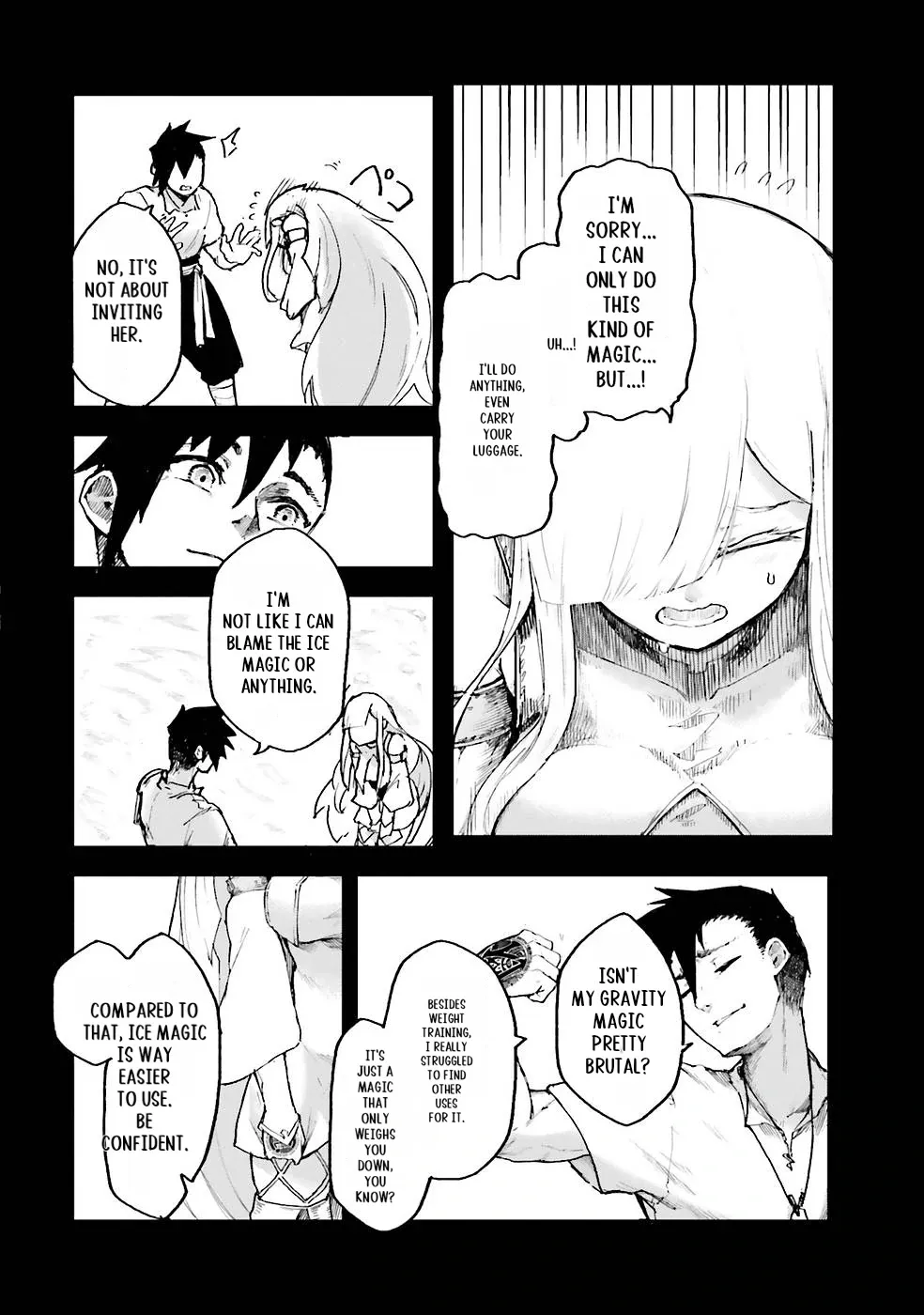 Noroma Mahou to Yobareta Mahoutsukai wa Juuryoku Mahou de Musou suru - Mada Juuryoku no Gainen no nai Sekai nite, Shounen wa Banyuuinryoku no Ou to naru Chapter 2.3 — Page 9