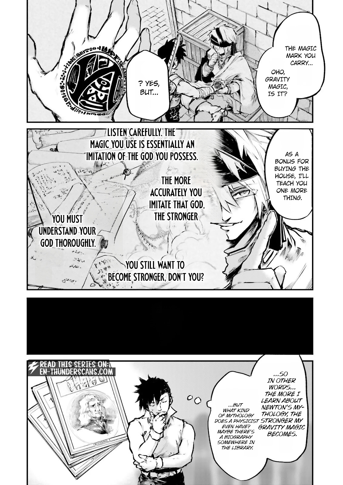 Noroma Mahou to Yobareta Mahoutsukai wa Juuryoku Mahou de Musou suru - Mada Juuryoku no Gainen no nai Sekai nite, Shounen wa Banyuuinryoku no Ou to naru Chapter 25 — Page 16