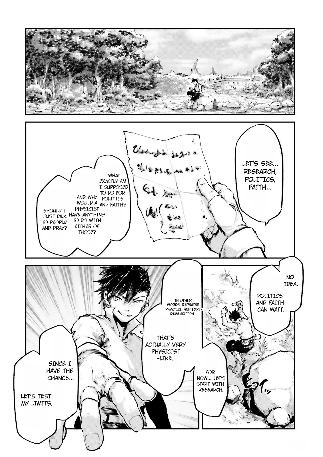 Noroma Mahou to Yobareta Mahoutsukai wa Juuryoku Mahou de Musou suru - Mada Juuryoku no Gainen no nai Sekai nite, Shounen wa Banyuuinryoku no Ou to naru Chapter 25 — Page 22