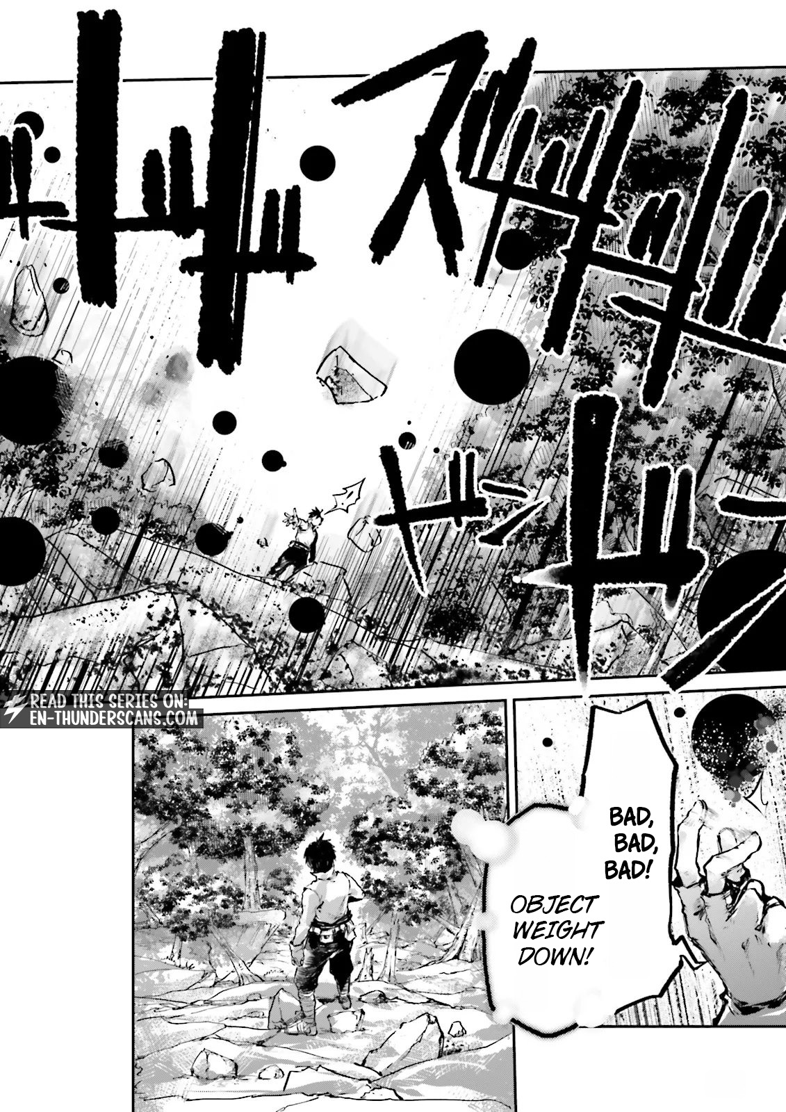 Noroma Mahou to Yobareta Mahoutsukai wa Juuryoku Mahou de Musou suru - Mada Juuryoku no Gainen no nai Sekai nite, Shounen wa Banyuuinryoku no Ou to naru Chapter 25 — Page 26
