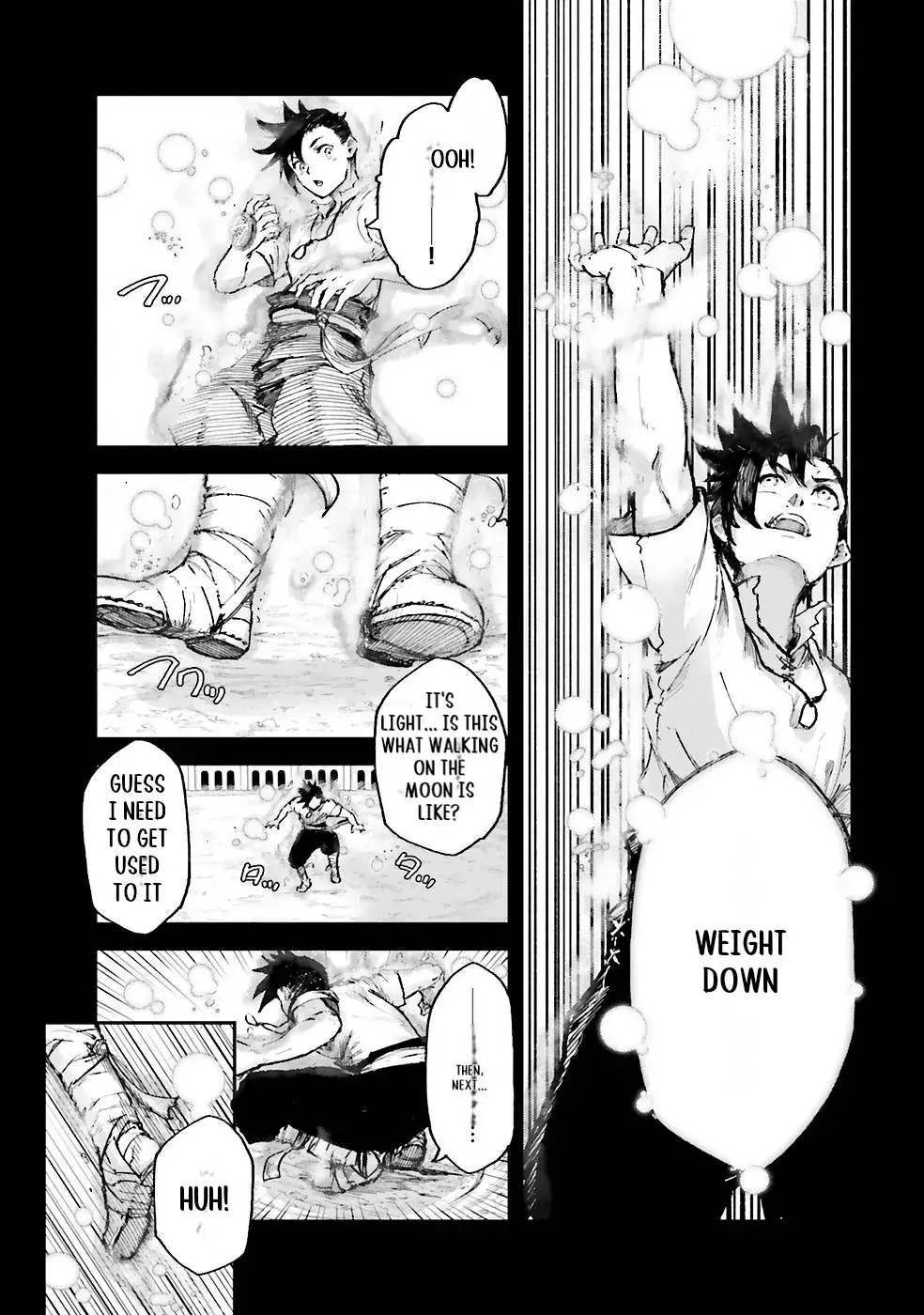 Noroma Mahou to Yobareta Mahoutsukai wa Juuryoku Mahou de Musou suru - Mada Juuryoku no Gainen no nai Sekai nite, Shounen wa Banyuuinryoku no Ou to naru Chapter 3.1 — Page 8