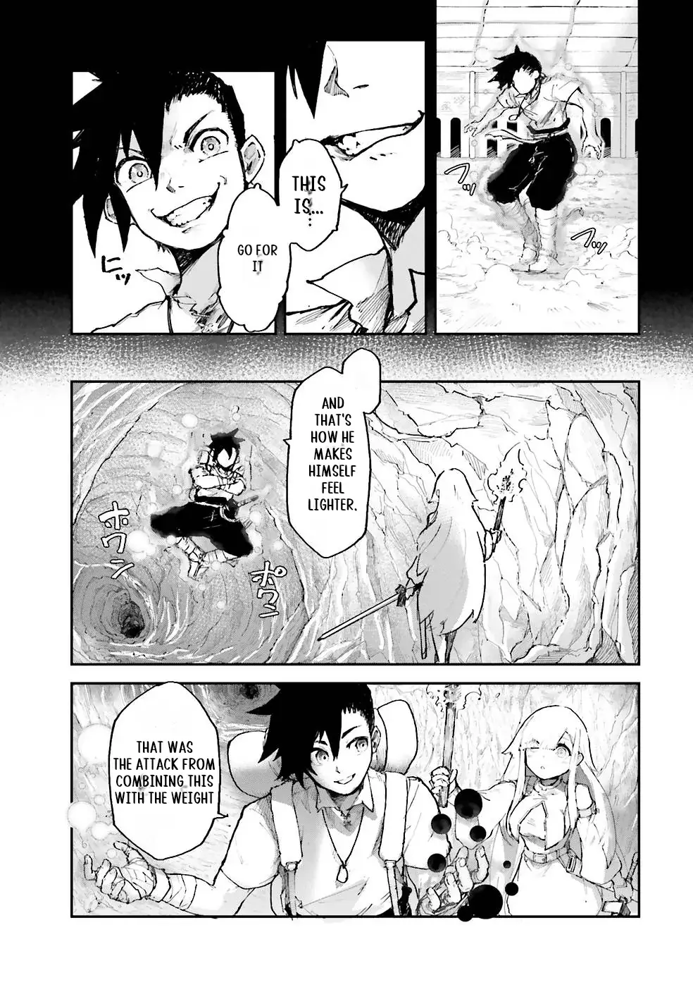 Noroma Mahou to Yobareta Mahoutsukai wa Juuryoku Mahou de Musou suru - Mada Juuryoku no Gainen no nai Sekai nite, Shounen wa Banyuuinryoku no Ou to naru Chapter 3.1 — Page 10