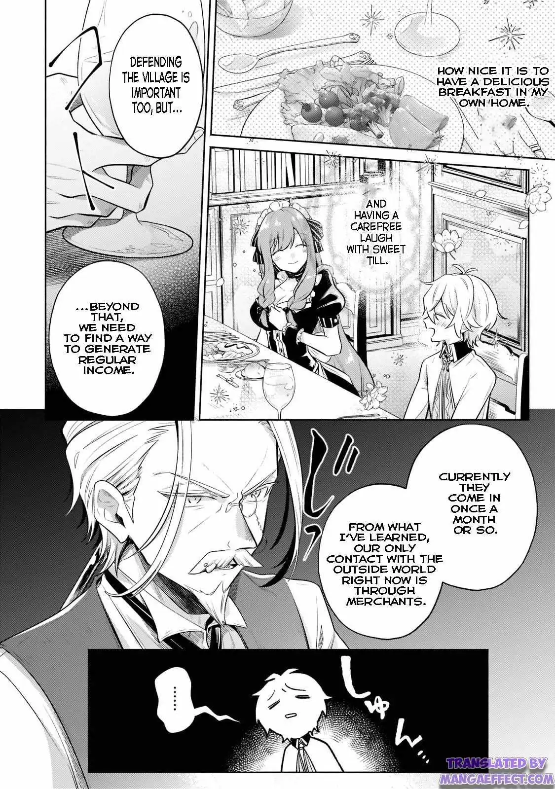 Okiraku Ryoushu no Tanoshii Ryouchi Bouei ~Seisan-kei Majutsu de Na mo na Kimura wo Saikyou no Jousai Toshi ni~ Chapter 10 — Page 11