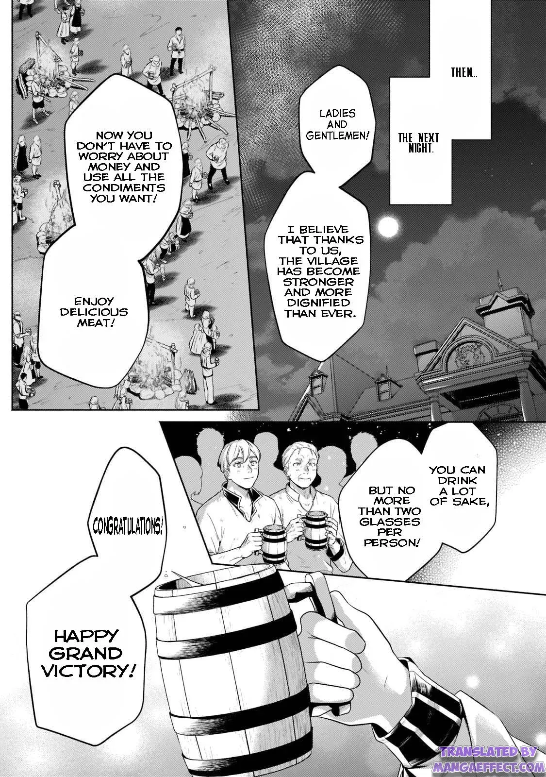 Okiraku Ryoushu no Tanoshii Ryouchi Bouei ~Seisan-kei Majutsu de Na mo na Kimura wo Saikyou no Jousai Toshi ni~ Chapter 12.3 — Page 4
