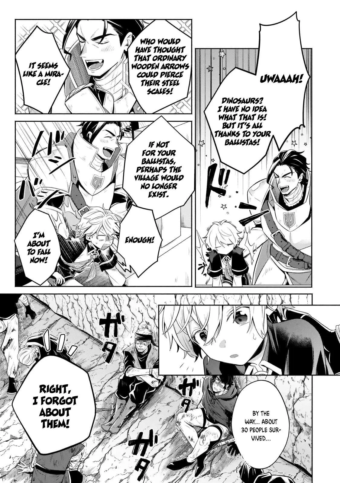 Okiraku Ryoushu no Tanoshii Ryouchi Bouei ~Seisan-kei Majutsu de Na mo na Kimura wo Saikyou no Jousai Toshi ni~ Chapter 12 — Page 18
