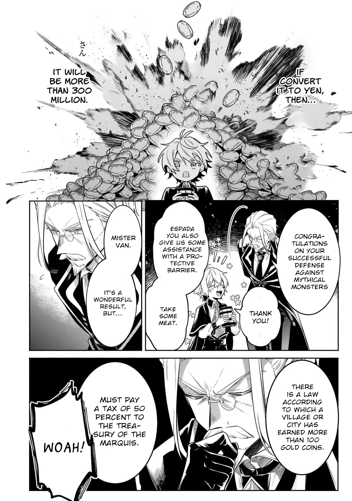 Okiraku Ryoushu no Tanoshii Ryouchi Bouei ~Seisan-kei Majutsu de Na mo na Kimura wo Saikyou no Jousai Toshi ni~ Chapter 13 — Page 2