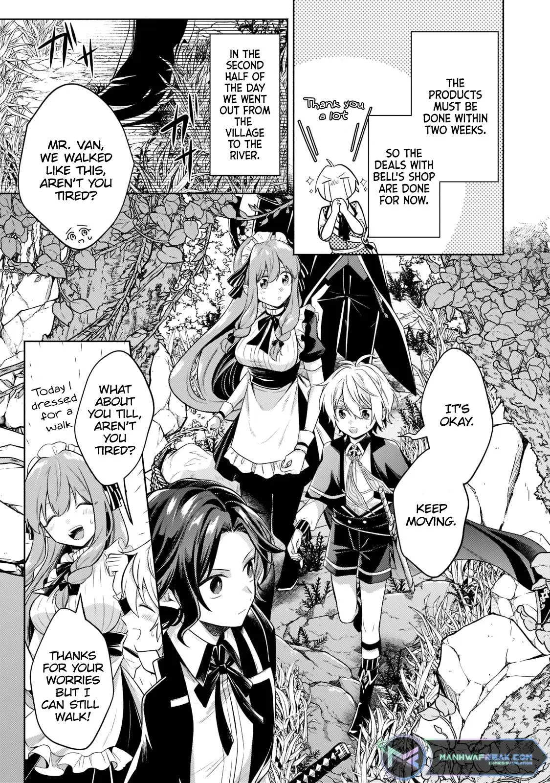 Okiraku Ryoushu no Tanoshii Ryouchi Bouei ~Seisan-kei Majutsu de Na mo na Kimura wo Saikyou no Jousai Toshi ni~ Chapter 14.1 — Page 4