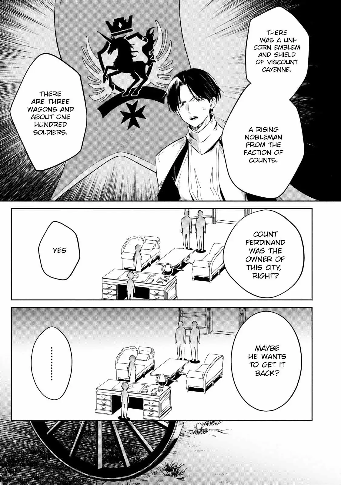 Okiraku Ryoushu no Tanoshii Ryouchi Bouei ~Seisan-kei Majutsu de Na mo na Kimura wo Saikyou no Jousai Toshi ni~ Chapter 15.3 — Page 13