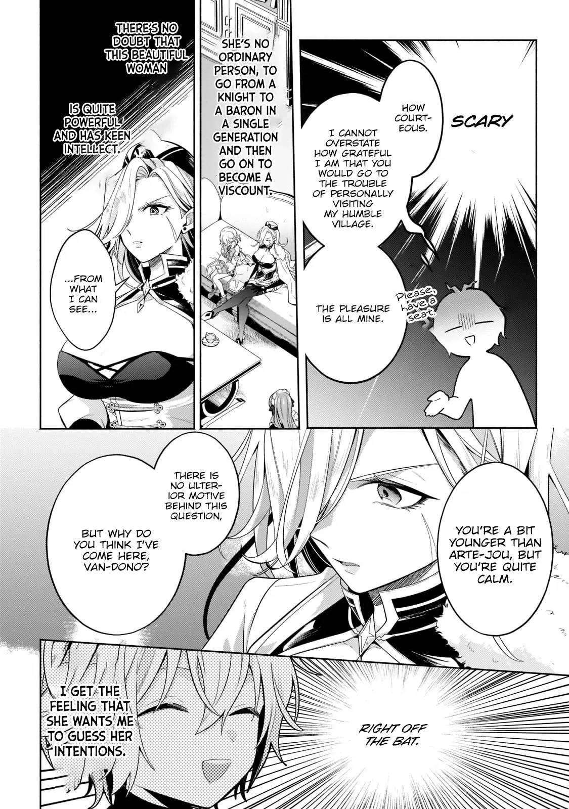 Okiraku Ryoushu no Tanoshii Ryouchi Bouei ~Seisan-kei Majutsu de Na mo na Kimura wo Saikyou no Jousai Toshi ni~ Chapter 16 — Page 8