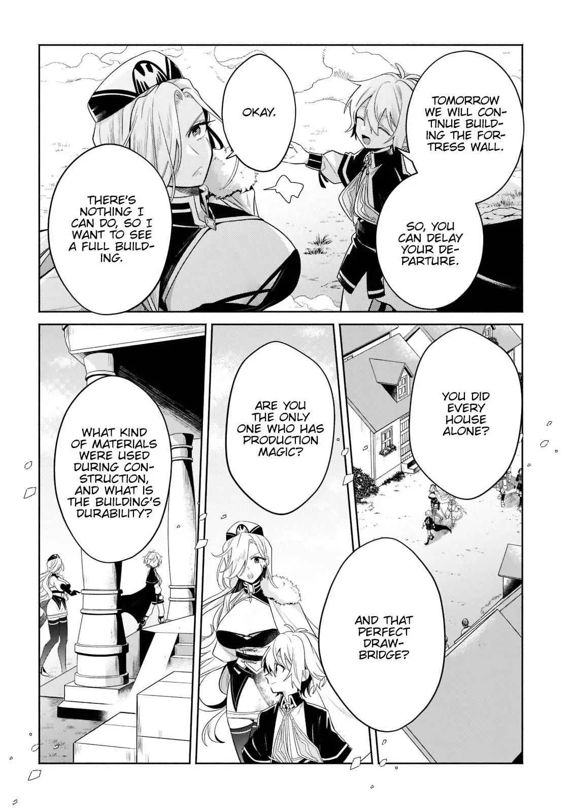 Okiraku Ryoushu no Tanoshii Ryouchi Bouei ~Seisan-kei Majutsu de Na mo na Kimura wo Saikyou no Jousai Toshi ni~ Chapter 17.2 — Page 9