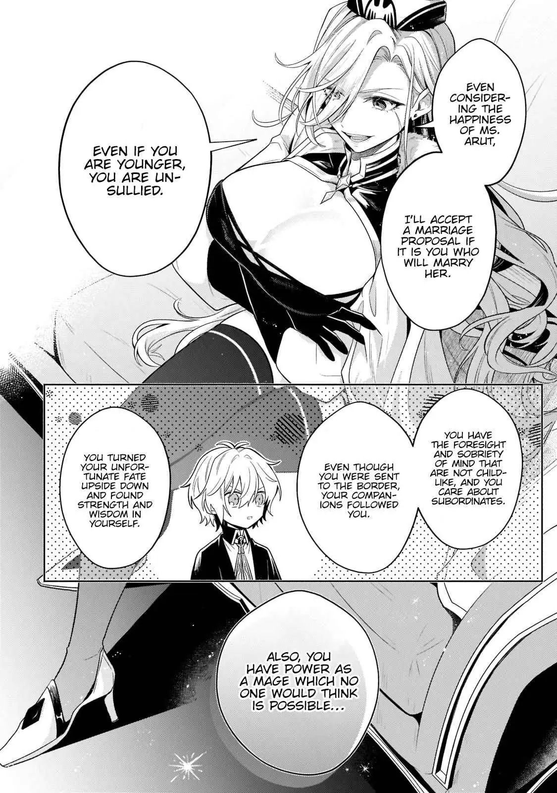 Okiraku Ryoushu no Tanoshii Ryouchi Bouei ~Seisan-kei Majutsu de Na mo na Kimura wo Saikyou no Jousai Toshi ni~ Chapter 17.2 — Page 14