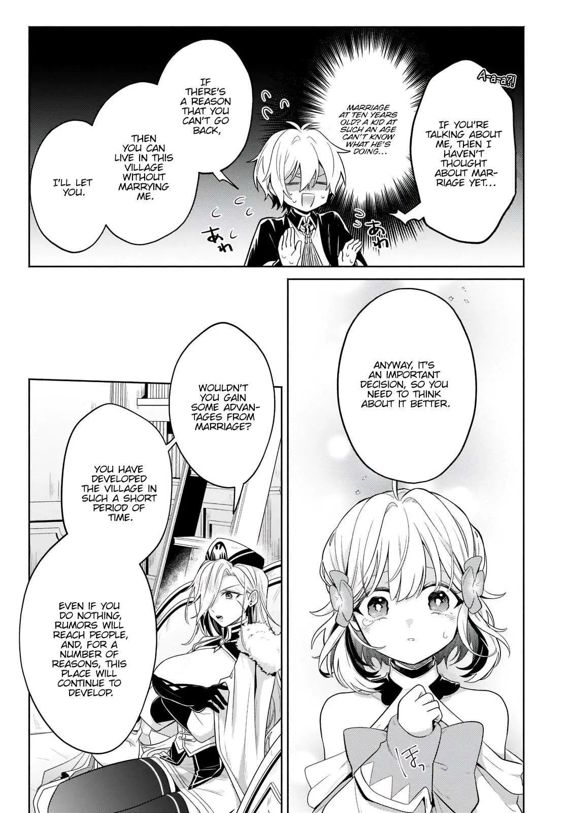 Okiraku Ryoushu no Tanoshii Ryouchi Bouei ~Seisan-kei Majutsu de Na mo na Kimura wo Saikyou no Jousai Toshi ni~ Chapter 17.3 — Page 4