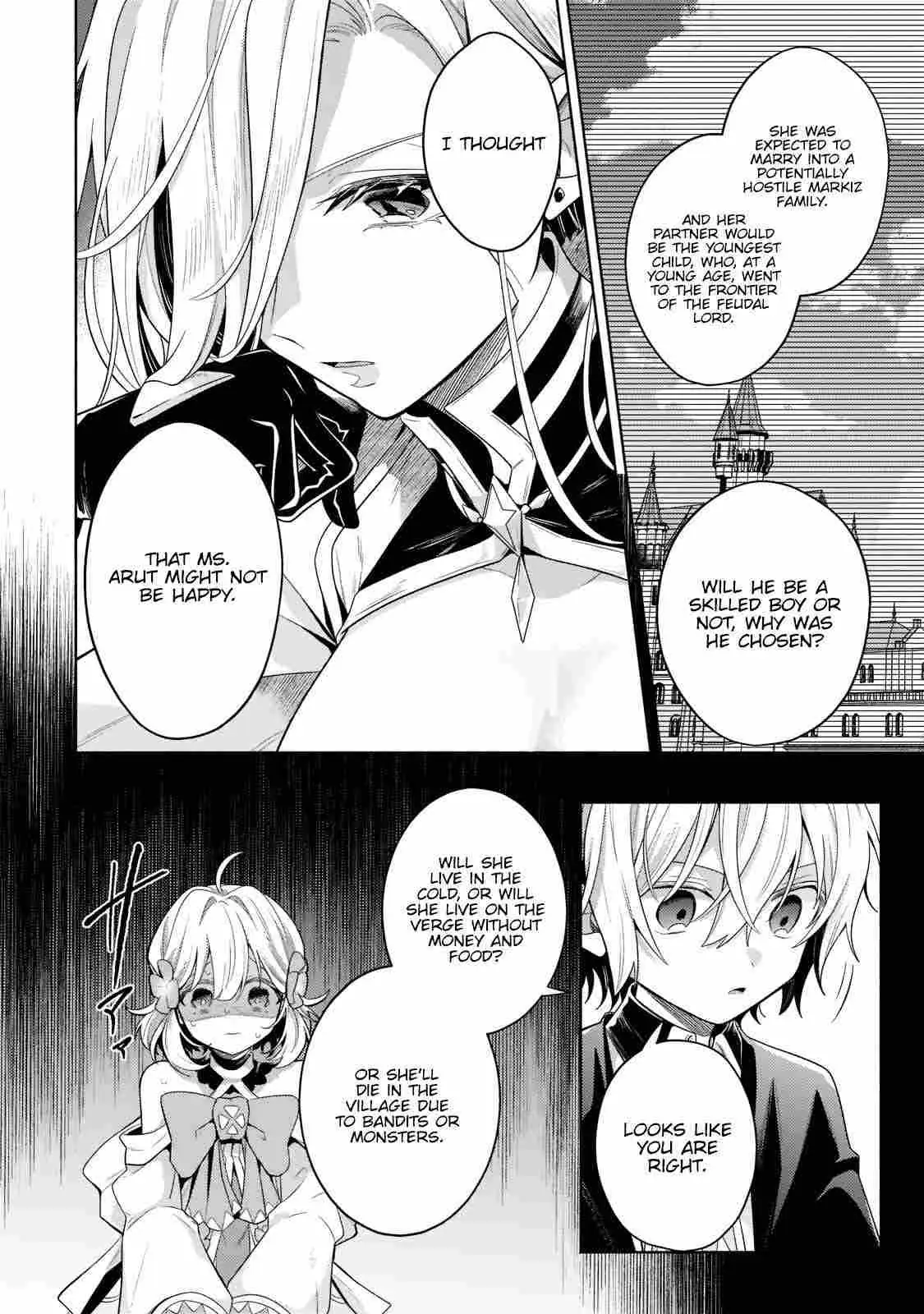 Okiraku Ryoushu no Tanoshii Ryouchi Bouei ~Seisan-kei Majutsu de Na mo na Kimura wo Saikyou no Jousai Toshi ni~ Chapter 17.5 — Page 12